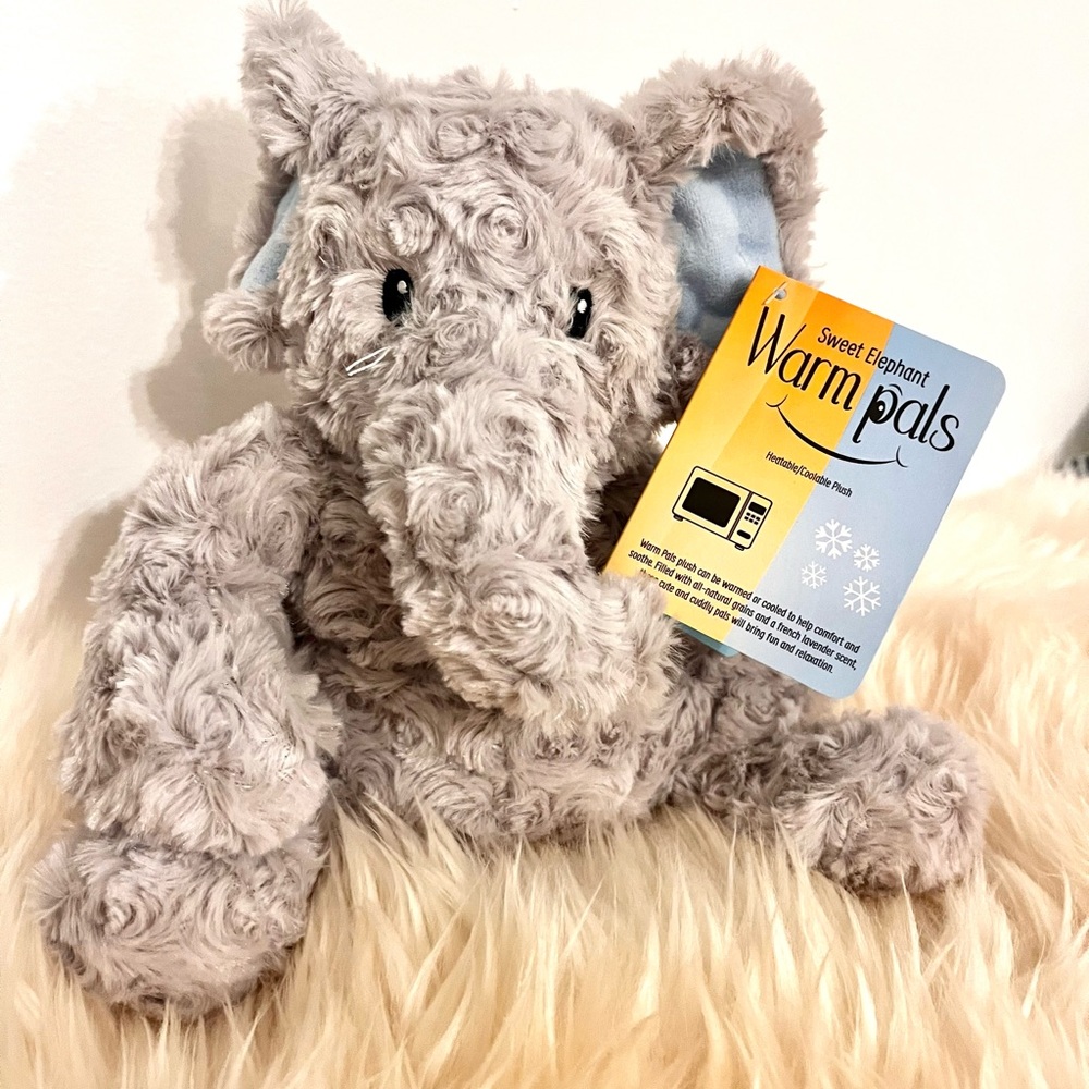 Warm Pals💙Sweet Elephant for Warm or Cold Snuggles!